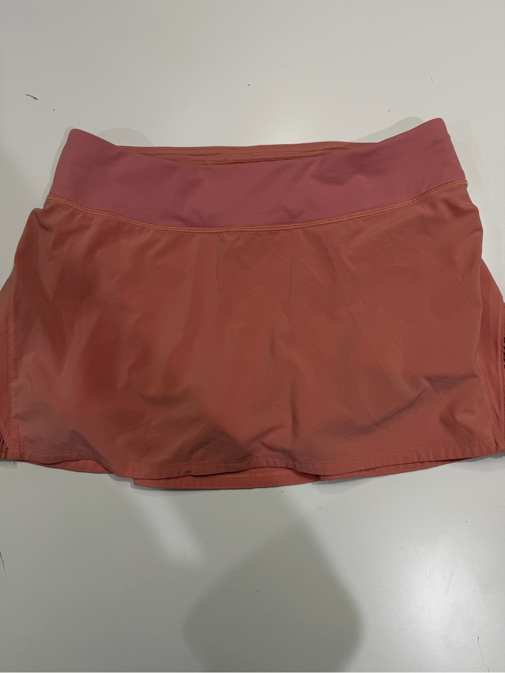 lululemon athletica Coral Pink Athletic Skort